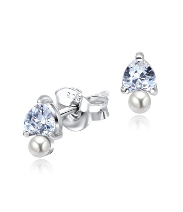 CZ Stud Earrings STS-3203